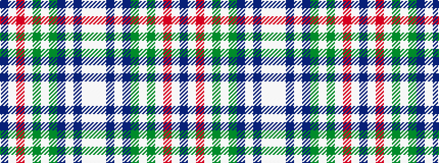 idealised woven sample of pattern BWRWGWGBWBWW