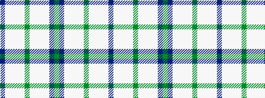 idealised woven sample of pattern BWWWWGWWWWBG