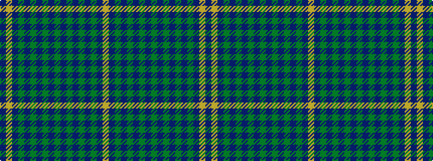 idealised woven sample of pattern BYBGBGBGBGBGBGBGBY