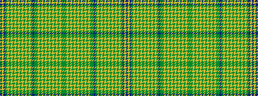 idealised woven sample of pattern BYBGYGYGYGYGYGYGYGBGGYGYGYGYGYGYGYGG