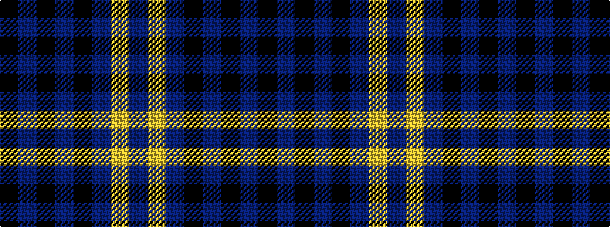 idealised woven sample of pattern BYBKBKBK