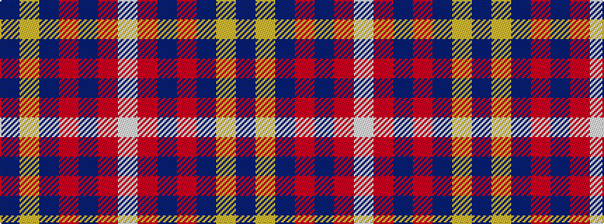 idealised woven sample of pattern BYBRBRW