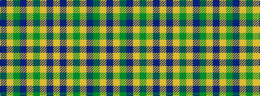 idealised woven sample of pattern BYGBYGYBY