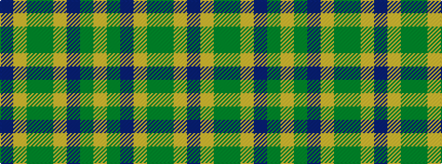 idealised woven sample of pattern BYGGYBGY