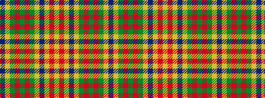 idealised woven sample of pattern BYGRGRGYBYRY