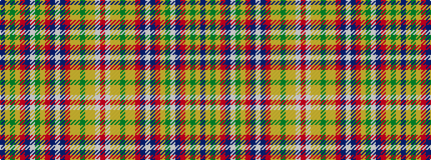 idealised woven sample of pattern BYGYRBWGYRBWBRYYGYYWR