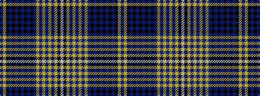 idealised woven sample of pattern BYKBKBKBKBKBYBYBYBYKW