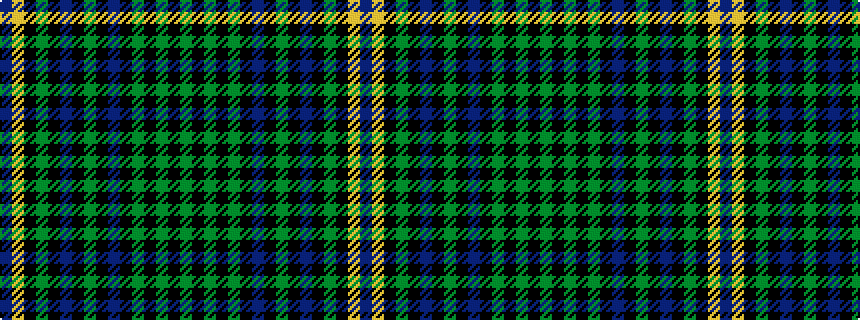 idealised woven sample of pattern BYKGKBKGKBKGKGKG