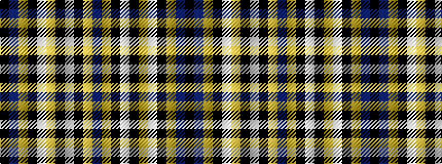 idealised woven sample of pattern BYKWKYWKYBK