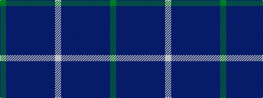 idealised woven sample of pattern GBBBBBBBBW
