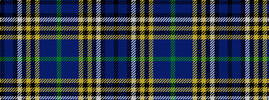 idealised woven sample of pattern GBBBBYKYKWKBBK