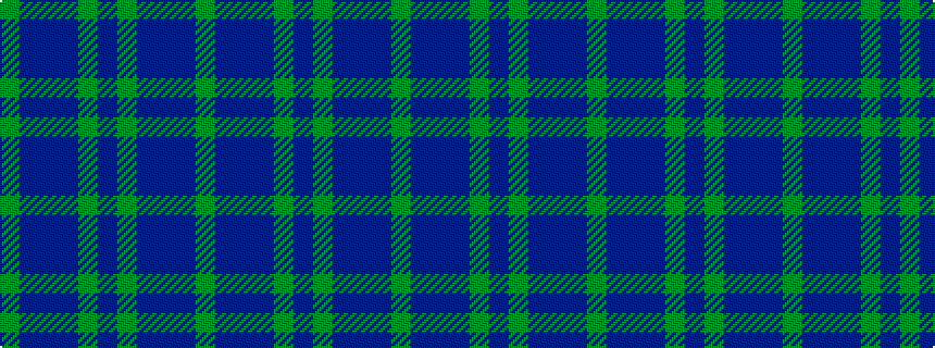 idealised woven sample of pattern GBBBGBGBBBG