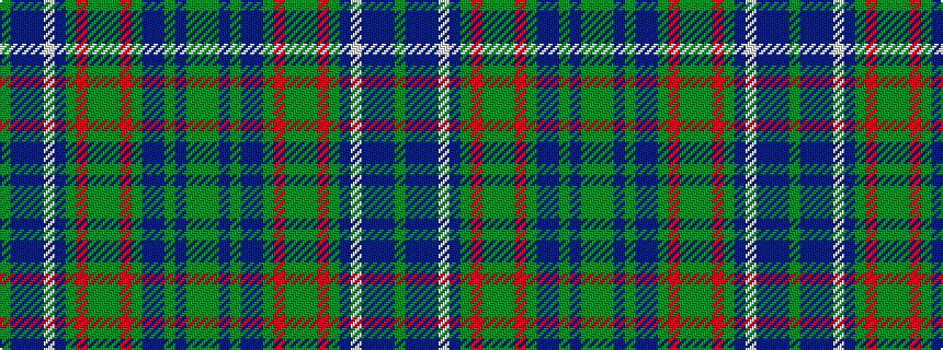 idealised woven sample of pattern GBBBWBGRGGGRGBBGBGG