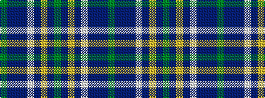 idealised woven sample of pattern GBBBWBYBG