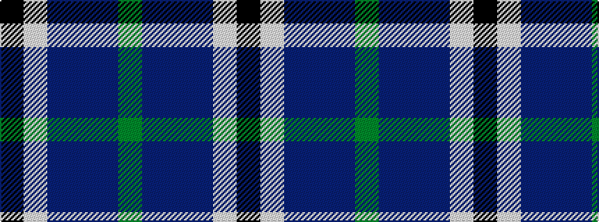 idealised woven sample of pattern GBBBWK