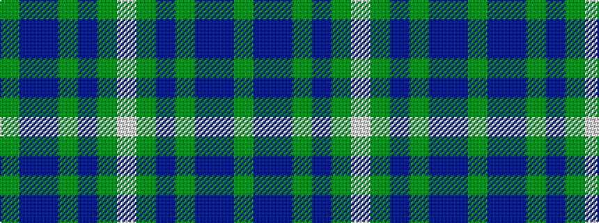 idealised woven sample of pattern GBBGBGW