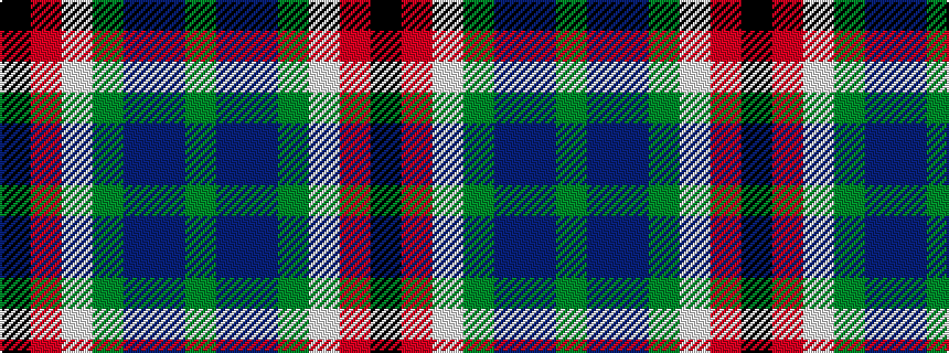 idealised woven sample of pattern GBBGWRK