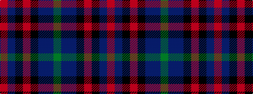 idealised woven sample of pattern GBBKRKBR