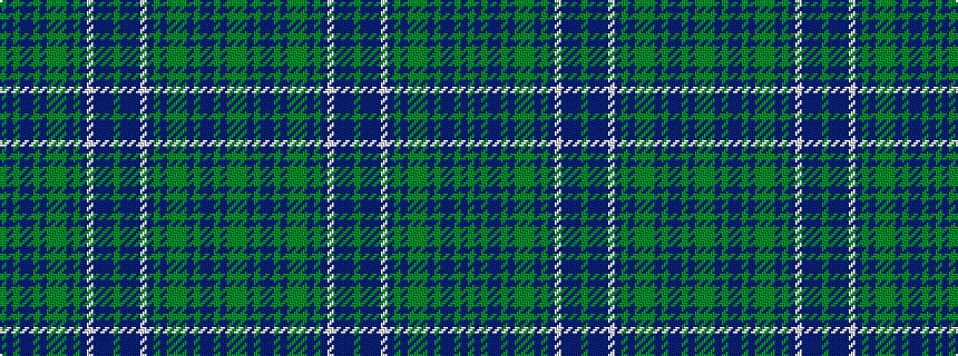 idealised woven sample of pattern GBGBBGBGGGBGBWBBBGBBBWBGBGGGBGBBGBGG