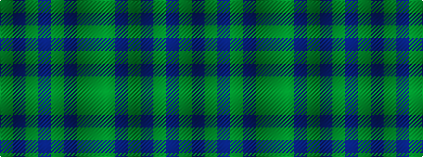 idealised woven sample of pattern GBGBGBGG