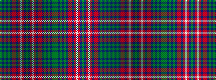 idealised woven sample of pattern GBGBGBRRBRWRBGBRWRBRRBGBGBGG
