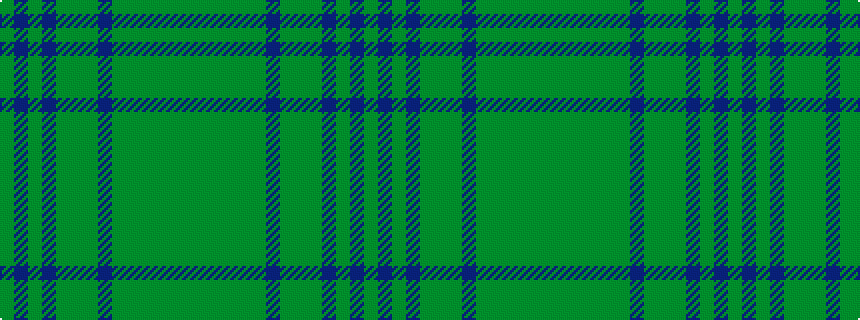 idealised woven sample of pattern GBGBGGGBGGGGGG