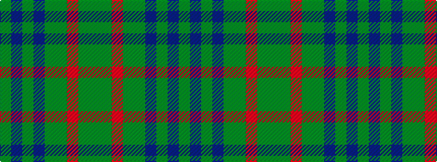 idealised woven sample of pattern GBGBGGRGG
