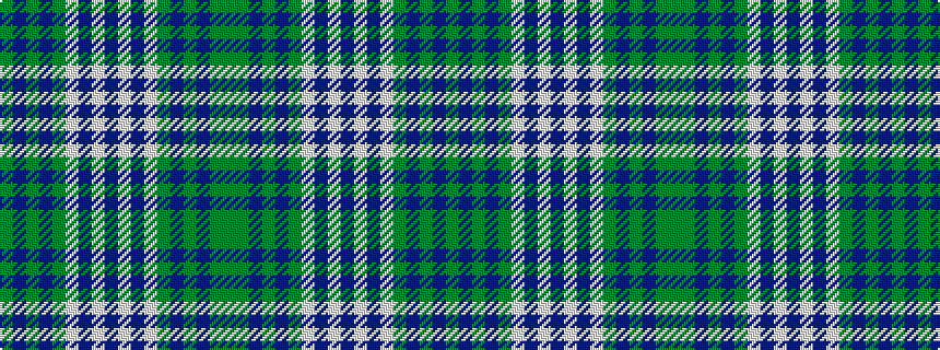 idealised woven sample of pattern GBGBGWBWBWBWGBGBGG