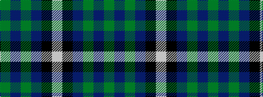 idealised woven sample of pattern GBGBKW