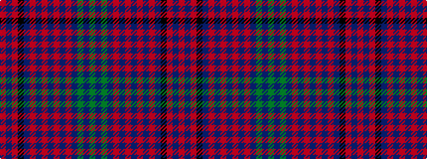 idealised woven sample of pattern GBGBRBRBRBRBKRBR