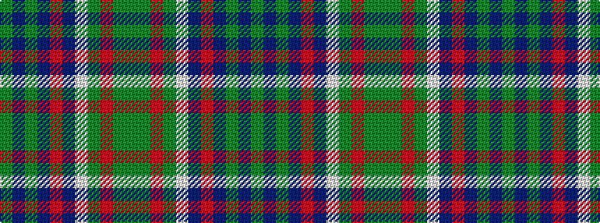 idealised woven sample of pattern GBGBRBWGRGG