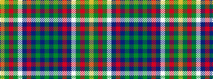 idealised woven sample of pattern GBGBRBWGRGY