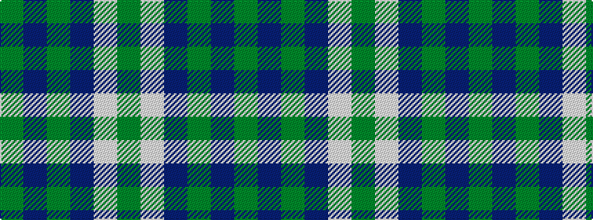 idealised woven sample of pattern GBGBWG