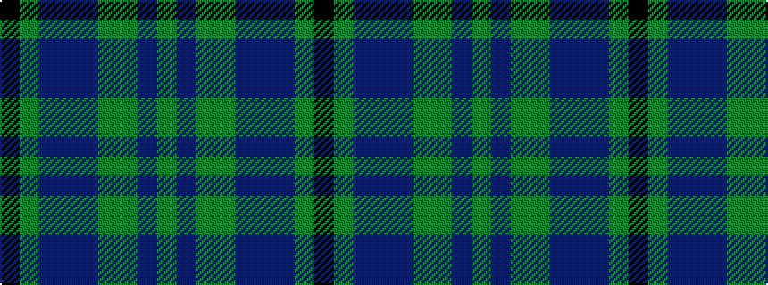 idealised woven sample of pattern GBGGBBBGK