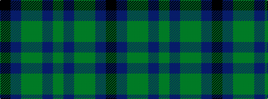 idealised woven sample of pattern GBGGBK