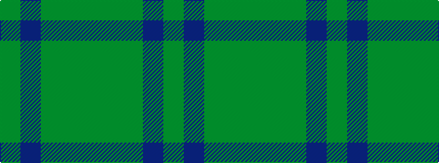 idealised woven sample of pattern GBGGG