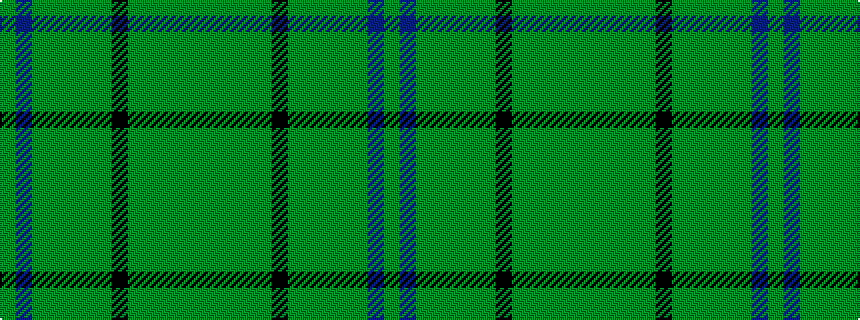 idealised woven sample of pattern GBGGGGGKGGGGG