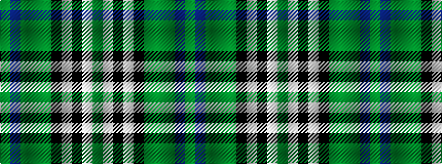 idealised woven sample of pattern GBGGGKWKWG