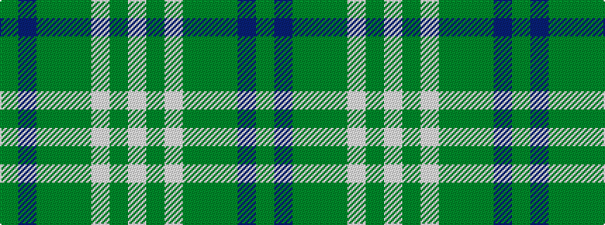 idealised woven sample of pattern GBGGGWGW
