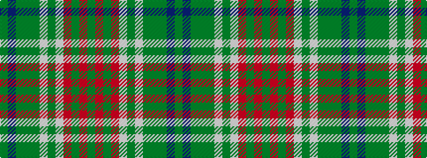 idealised woven sample of pattern GBGGGWGWRGRG