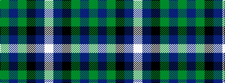 idealised woven sample of pattern GBGKBW
