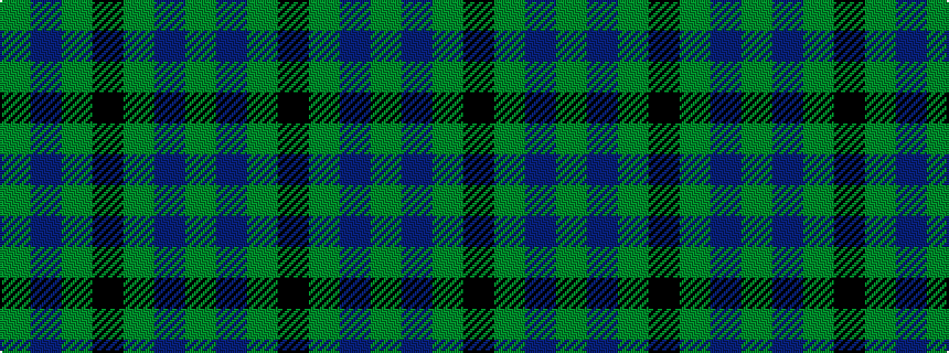 idealised woven sample of pattern GBGKGBG