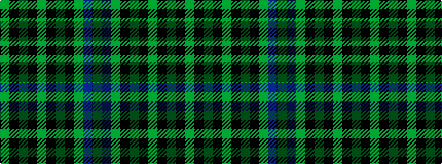 idealised woven sample of pattern GBGKGKGKGKG
