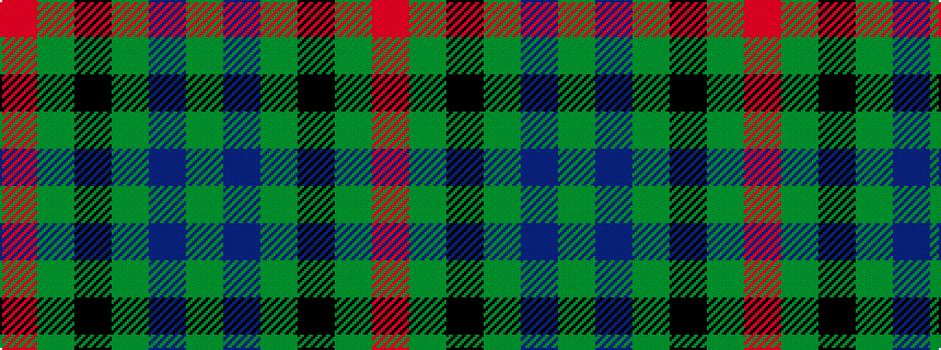 idealised woven sample of pattern GBGKGR