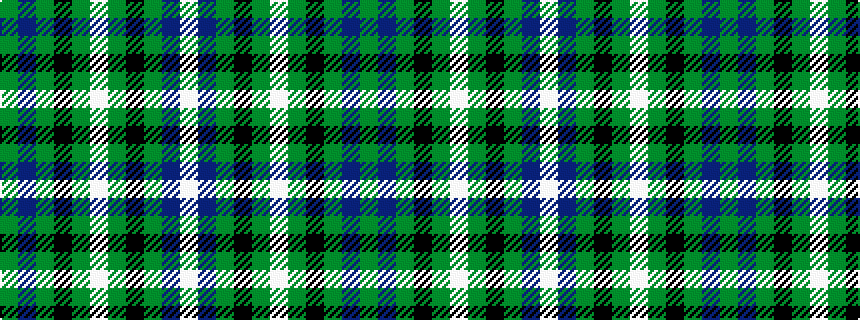 idealised woven sample of pattern GBGKGWGKGBW