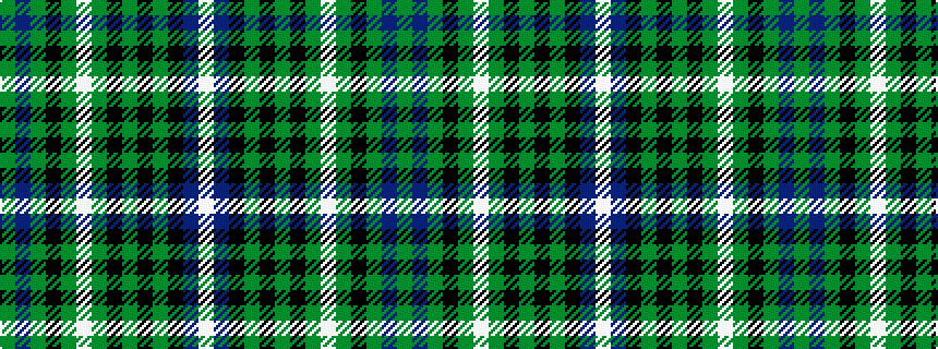 idealised woven sample of pattern GBGKGWGKGKGKBW