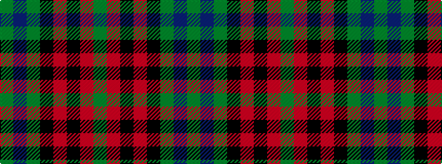 idealised woven sample of pattern GBGKRKRG