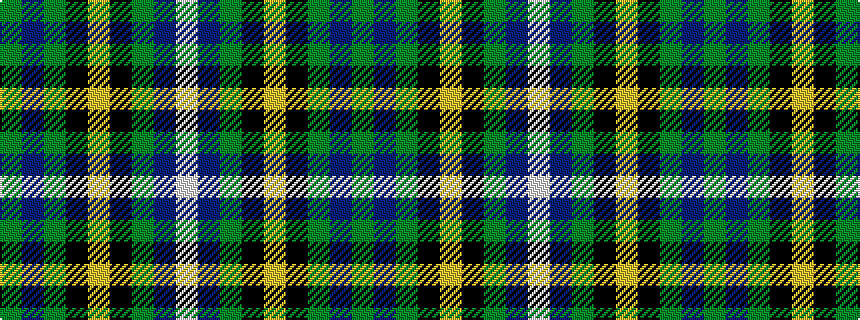 idealised woven sample of pattern GBGKYKGBW