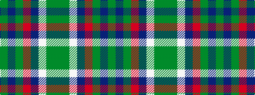idealised woven sample of pattern GBGRBWGG