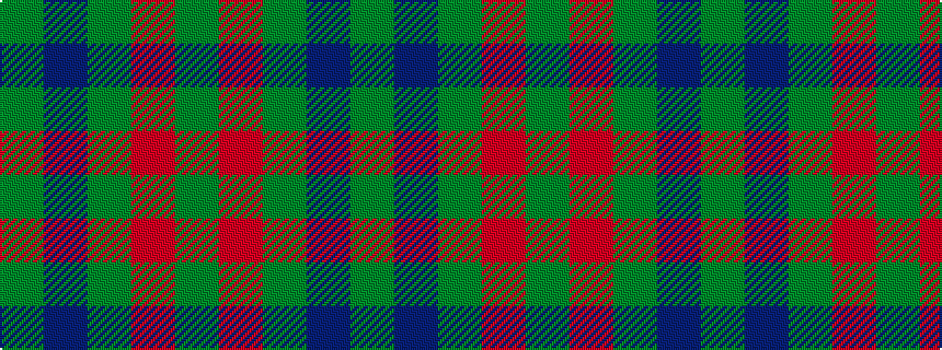 idealised woven sample of pattern GBGRG